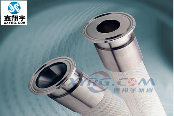 卫生级铂金硫化硅胶钢丝增强软管